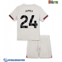 Fotballdrakt Barn Chelsea Reece James #24 Bortedraktsett 2025-26 Kortermet (+ Korte bukser)